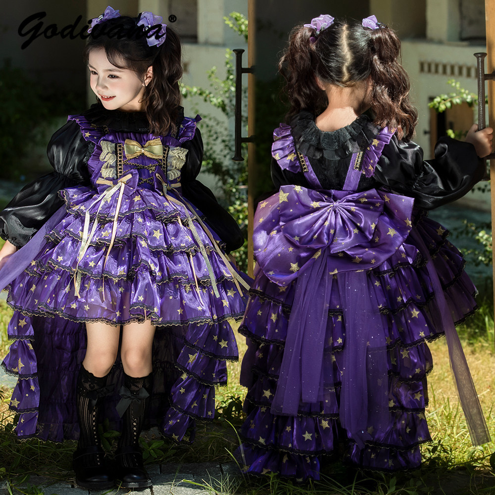 Baby Clothing Dresser - Küçük Kızların Zarif Gotik Lolita Doğum