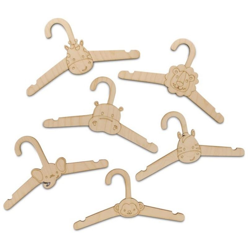 ABJI-20PCS Sevimli Ahşap Elbis - Baby Clothing Hanging Rack incelemesi ve fiyatı