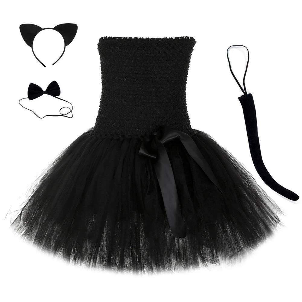 Sevimli Siyah Kedi Tutu Elbise - Baby Clothing Usa incelemesi ve fiyatı